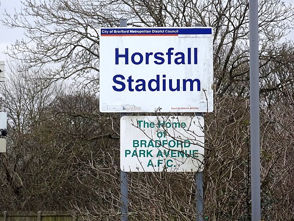 Horsfall Stadium - Bradford, West Yorkshire