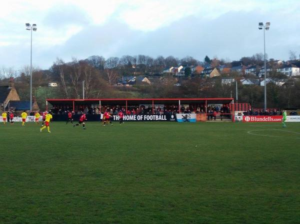 Home of Football Ground - Dronfield, Derbyshire