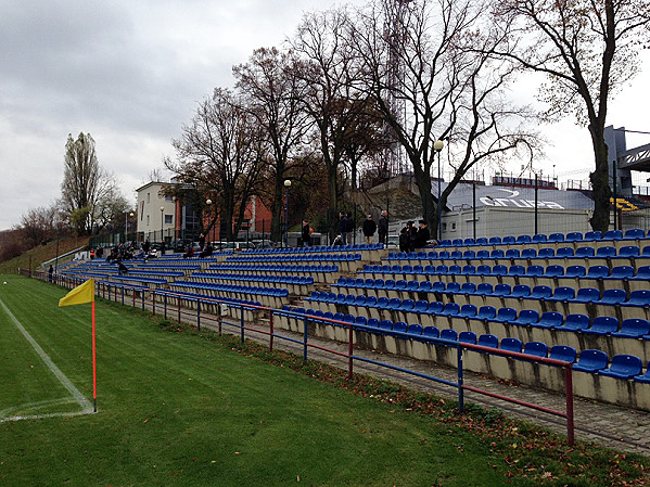 Stadion Miejski im. Floriana Krygiera Boisko obok - Szczecin