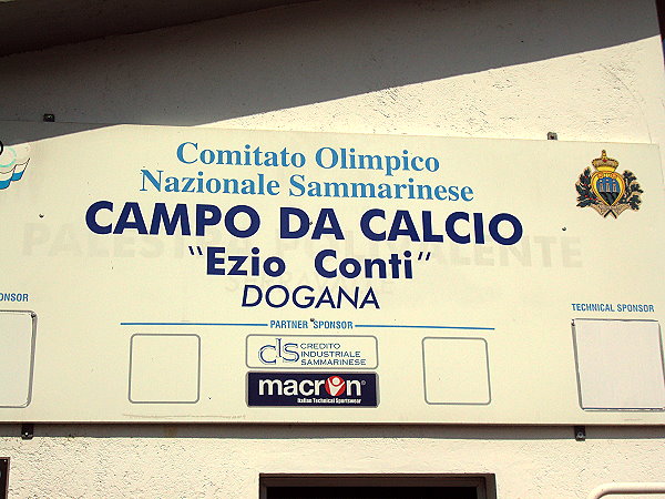 Campo Sportivo Ezio Conti - Dogana