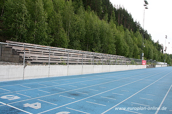 Blåbærmyra friidrettsanlegg - Fagernes/Nord Aurdal 