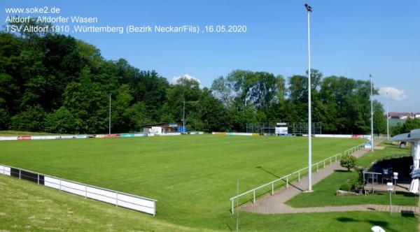 Sportgelände Altdorfer Wasen  - Altdorf bei Nürtingen