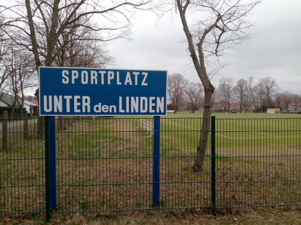 Sportplatz Unter den Linden - Schollene