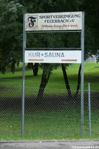 Stadion im Wilhelm-Braun-Sportpark - Stuttgart-Feuerbach