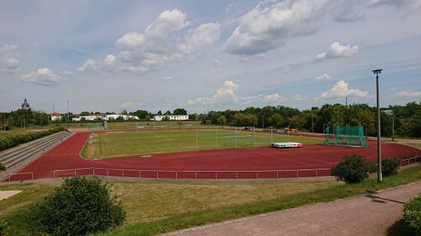 Leichtathletikstadion im Sportpark Camillo Ugi - Markkleeberg