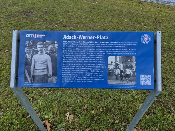 CITTI FUSSBALL PARK F-Platz - Adsch-Werner-Platz - Kiel-Projensdorf