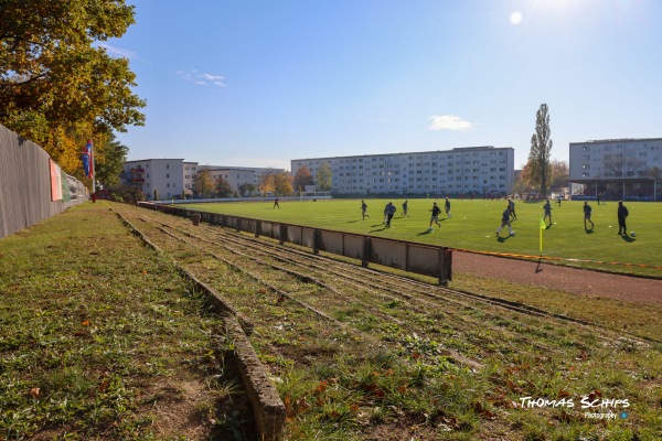 Stadion Heinrichslust im Sportkomplex - Schwedt/Oder