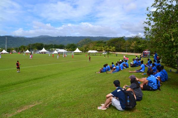 National Soccer Stadium Samoa pitch 2 - Apia