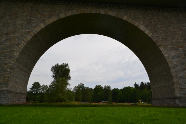 Sportplatz an der Göltzschtalbrücke - Lengenfeld/Vogtland-Weißensand