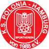 Wappen ehemals KS Polonia Hamburg 1988  100153