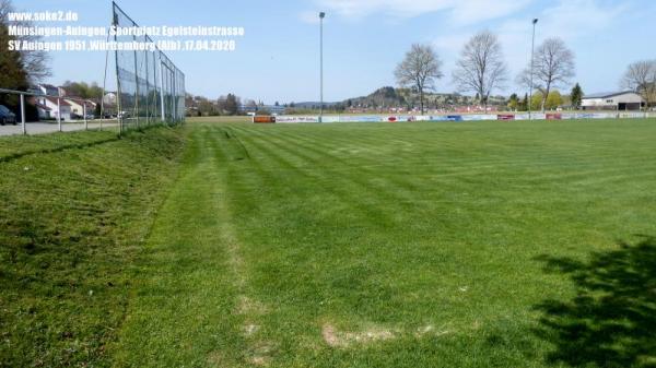 Sportplatz Egelsteintraße - Münsingen-Auingen