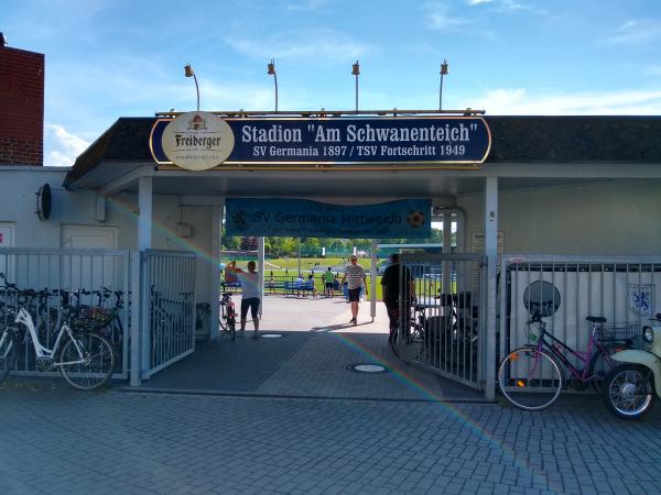Stadion Am Schwanenteich - Mittweida