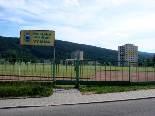 Městský stadion Výšina  - Tanvald 