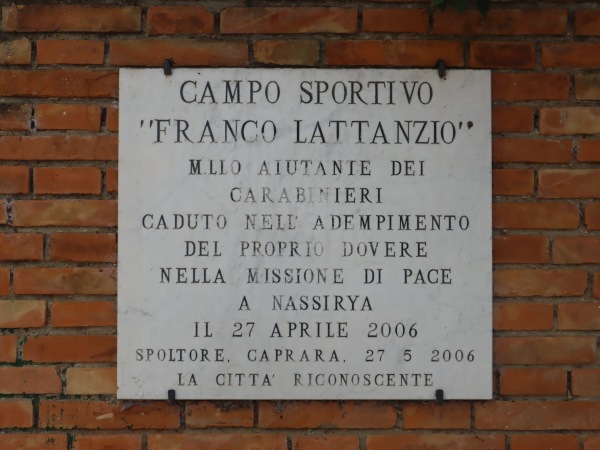 Campo Sportivo Franco Lattanzio - Caprara d'Abruzzo