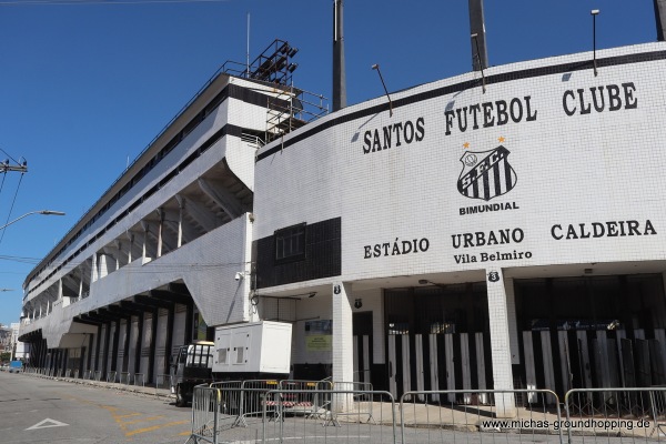 Estádio Urbano Caldeira - Vila Belmiro - Santos, SP