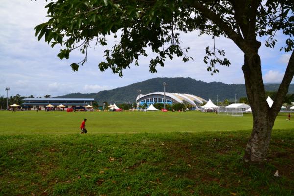 National Soccer Stadium Samoa pitch 2 - Apia