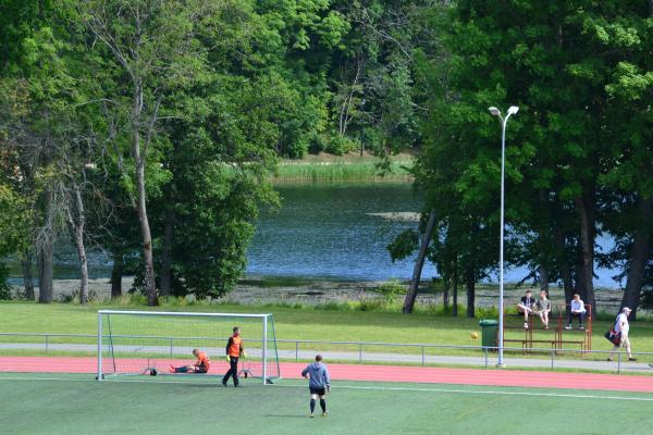 Alūksnes pilssalas stadions  - Alūksne