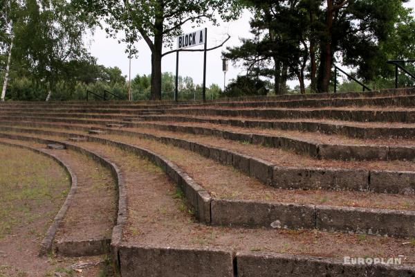 Stadion der Hüttenwerker auf den Sportanlagen Waldstraße - Eisenhüttenstadt