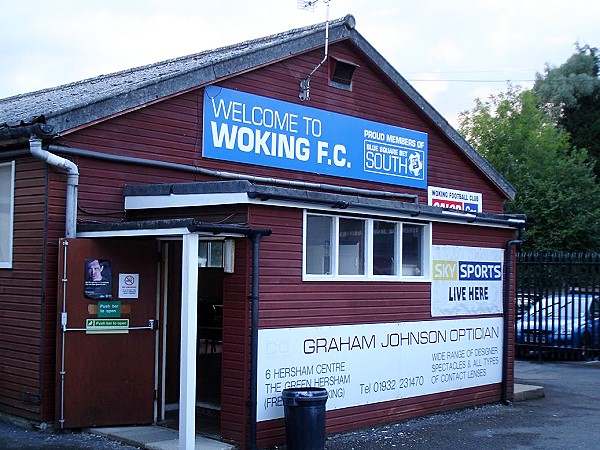 Kingfield Stadium - Woking, Surrey