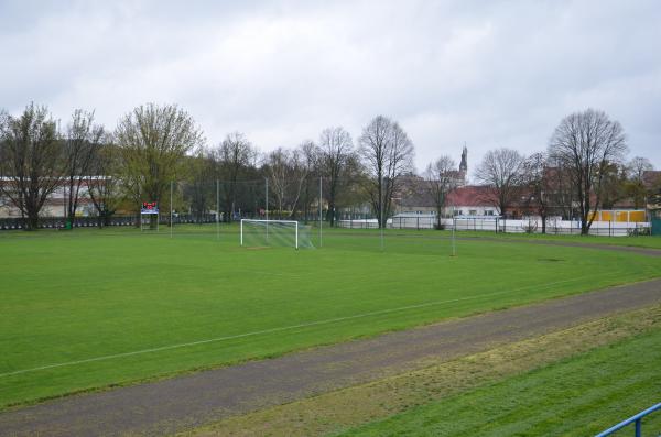 Fotbalový a lehkoatletický stadion Hustopeče - Hustopeče