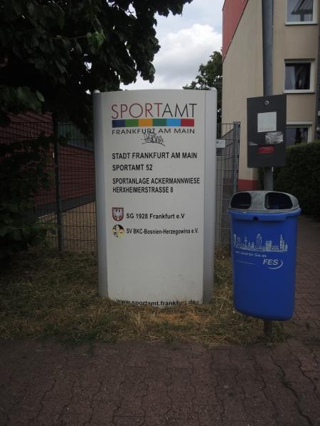 Sportanlage Ackermannwiese - Frankfurt/Main-Gallus