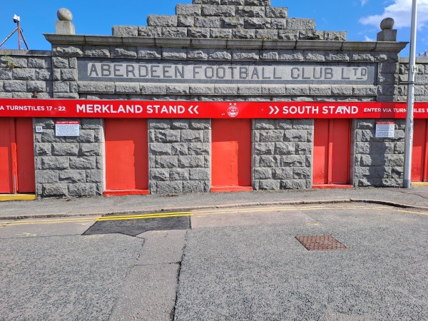 Pittodrie Stadium - Aberdeen, Aberdeenshire