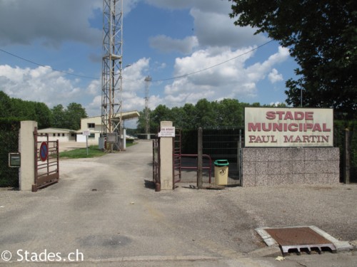 Stade Paul Martin - Tavaux
