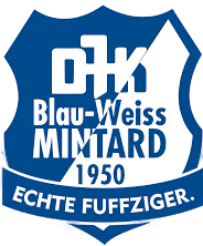 Wappen DJK Blau-Weiß Mintard 1950  14828
