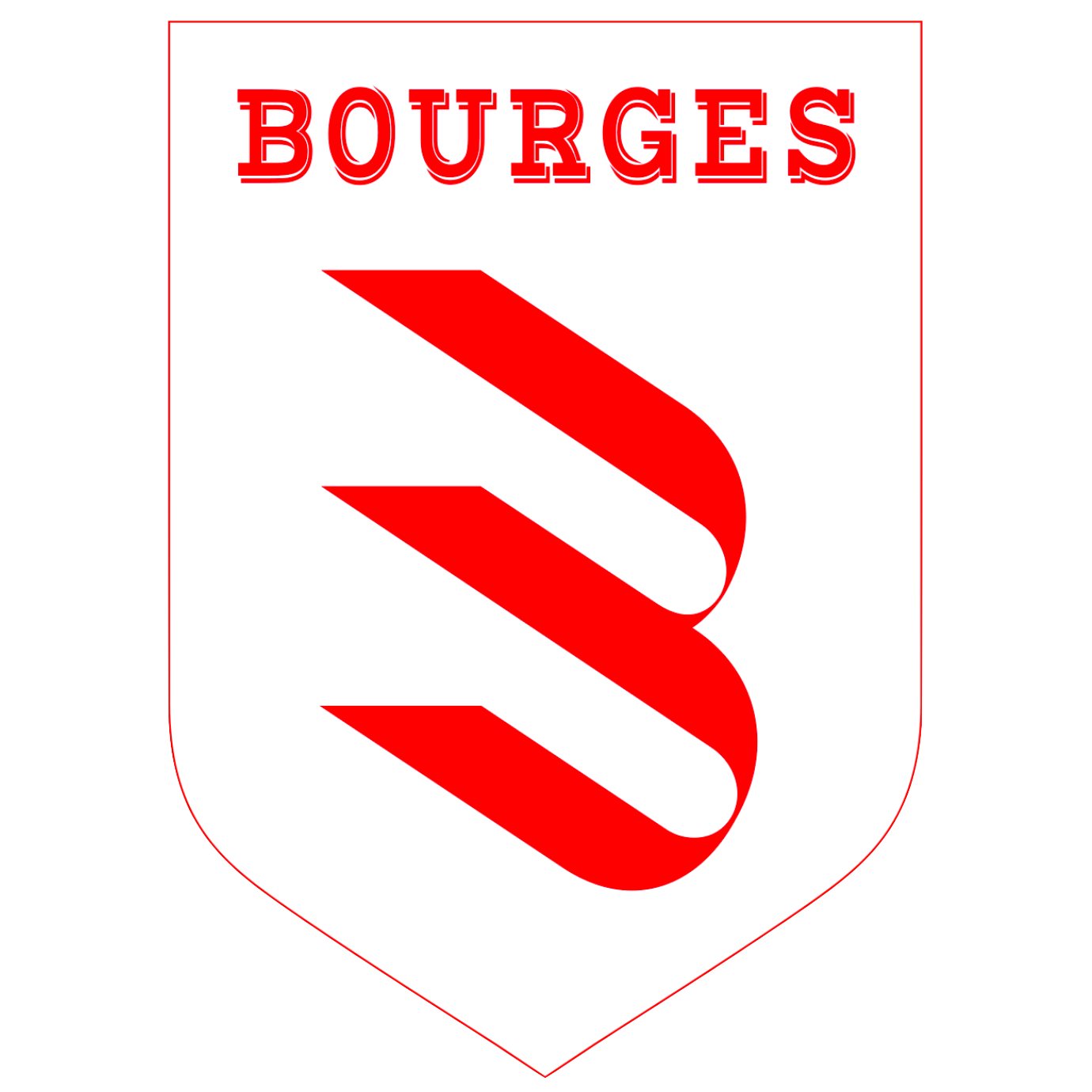 Wappen Bourges Foot 18 diverse  98773