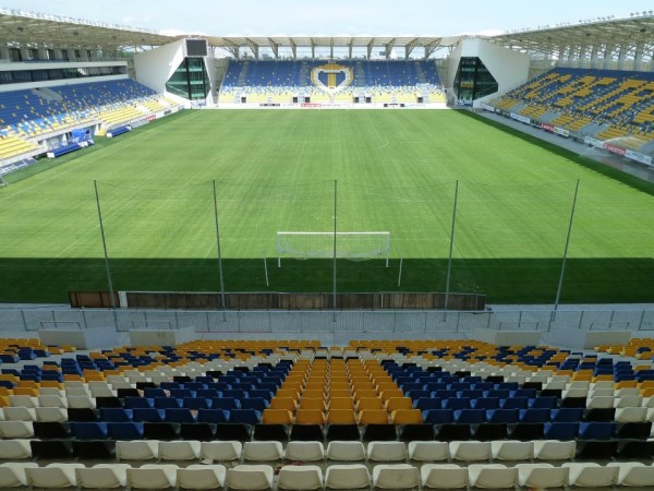 Stadionpostkarte Ilie-Oana-Stadion Ploiesti Rumänien