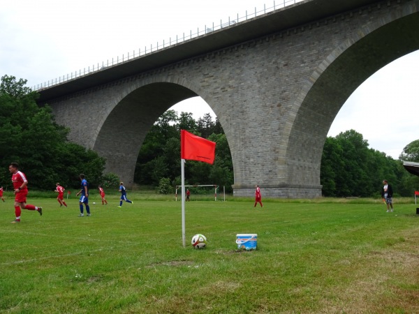 Sportplatz an der Göltzschtalbrücke - Lengenfeld/Vogtland-Weißensand