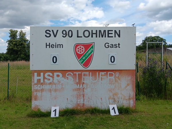 Sportanlage an der Chaussee - Lohmen/Mecklenburg