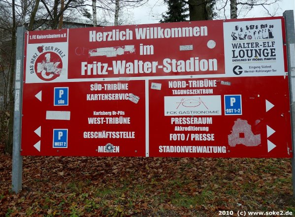 Fritz-Walter-Stadion - Kaiserslautern-Betzenberg