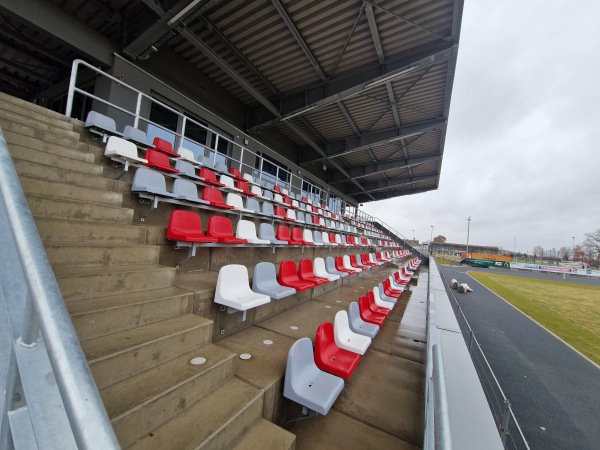 Stadion Heinrichslust im Sportkomplex - Schwedt/Oder