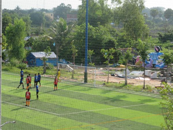 Palm Container Football Ground  - Siem Reap