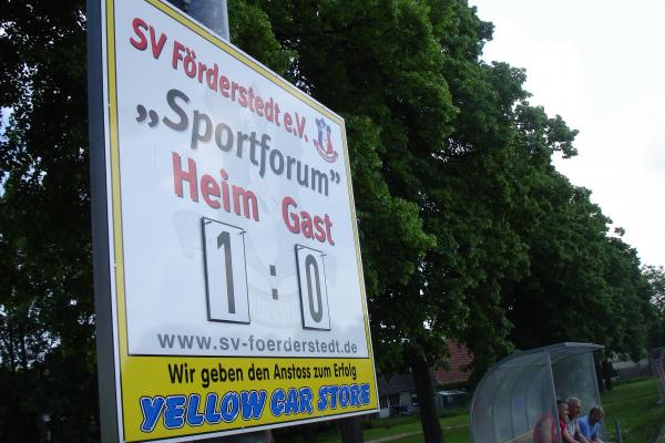 Sportforum Förderstedt - Staßfurt-Förderstedt