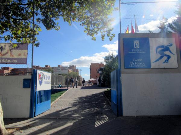 Campo de Fútbol Municipal de San Blas - Madrid, MD