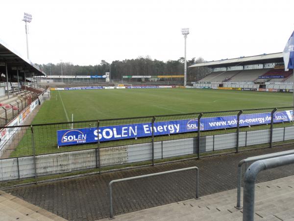 alter Zustand - Blick von der Südtribüne