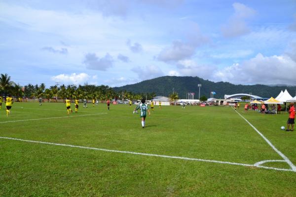 National Soccer Stadium Samoa pitch 3 - Apia