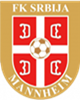 Wappen ehemals FK Srbija Mannheim 1992