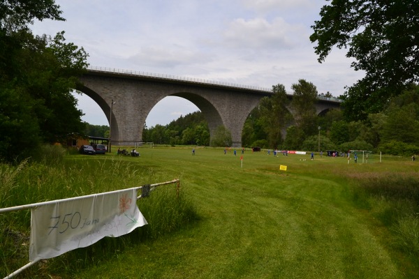 Sportplatz an der Göltzschtalbrücke - Lengenfeld/Vogtland-Weißensand