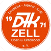 Wappen DJK Zell, Ober- u. Unterrödel 1971