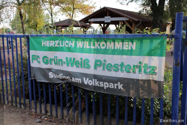 Stadion im Volkspark  - Lutherstadt Wittenberg-Piesteritz