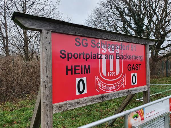 Sportplatz am Bäckerberg - Schlagsdorf/Mecklenburg