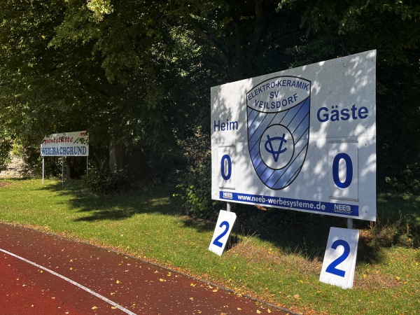 Sportstätte Weihbachgrund - Veilsdorf