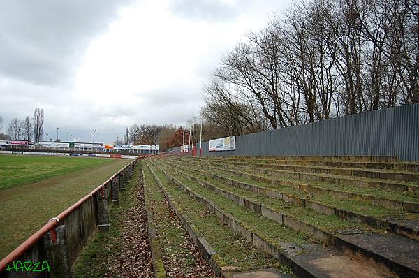 Stadion Heinrichslust im Sportkomplex - Schwedt/Oder