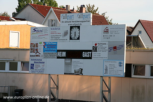 Stadion Hohenstaufenstraße - Göppingen