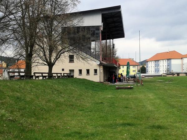 Fotbalový stadion TJ Hrádek - Hrádek u Rokycan