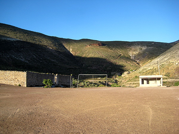 Cancha de tierra - Real de Catorce