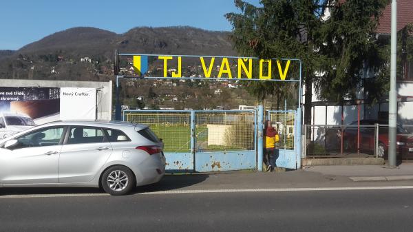 Fotbalove hřiště Vanov - Ústí nad Labem